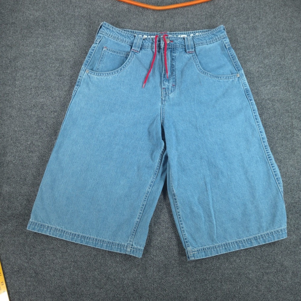 ALAB Denim Shorts Zumiez Skate Y2K Jorts Men's Size 32 (Measure 34)